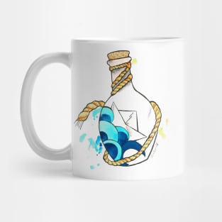 Ahoy! Ship in bottle Mug